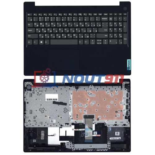 Клавиатура для ноутбука Lenovo IdeaPad L340-15 топкейс синий