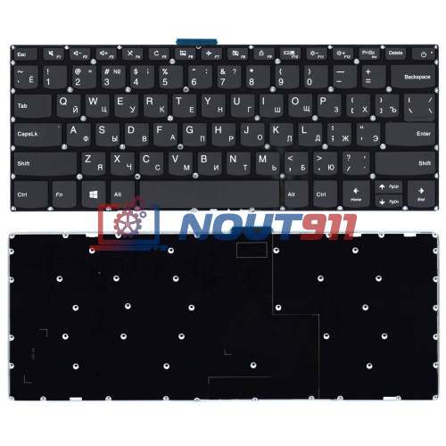 Клавиатура для ноутбука Lenovo Ideapad S145-14API черная