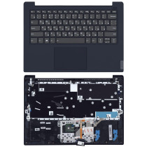 Клавиатура для ноутбука Lenovo IdeaPad S340-14 топкейс dark blue