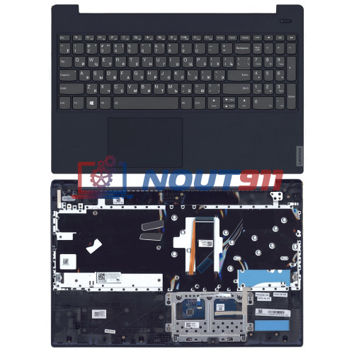 Клавиатура для ноутбука Lenovo IdeaPad S340-15 топкейс dark blue