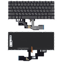 Клавиатура для ноутбука Lenovo IdeaPad S540-13 черная с подсветкой
