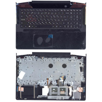 Клавиатура для ноутбука Lenovo IdeaPad Y700 Y700-15ISK  черная топ-панель