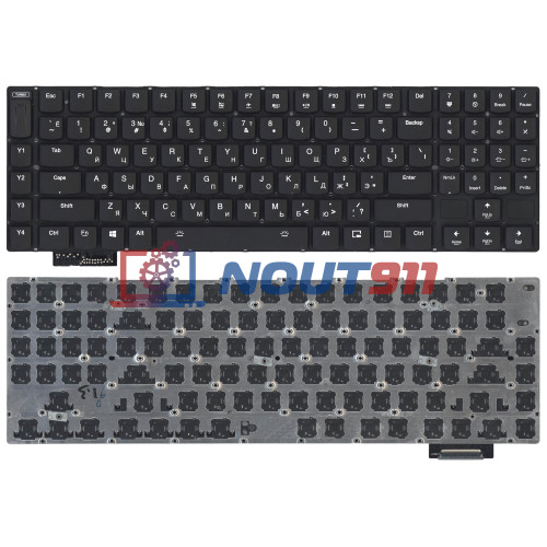 Клавиатура для ноутбука Lenovo IdeaPad Y900-17ISK черная с подсветкой