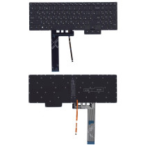 Клавиатура для ноутбука Lenovo Legion 5-15IMH05 черная с подсветкой
