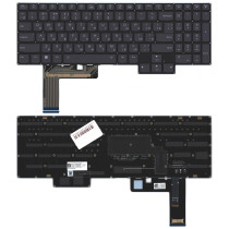 Клавиатура для ноутбука Lenovo Legion Slim 5 16APH8 черная