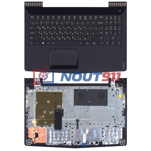 Клавиатура для ноутбука Lenovo Legion Y520-15IKBN топкейс черный