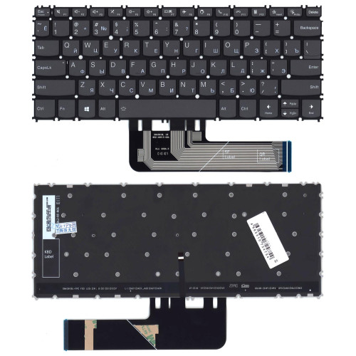 Клавиатура для ноутбука Lenovo ThinkBook 13s G2 G3 черная