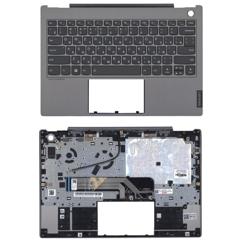 Клавиатура для ноутбука Lenovo ThinkBook 13s-IML топкейс подсветка