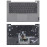 Клавиатура для ноутбука Lenovo ThinkBook 14 G3 ACL топкейс