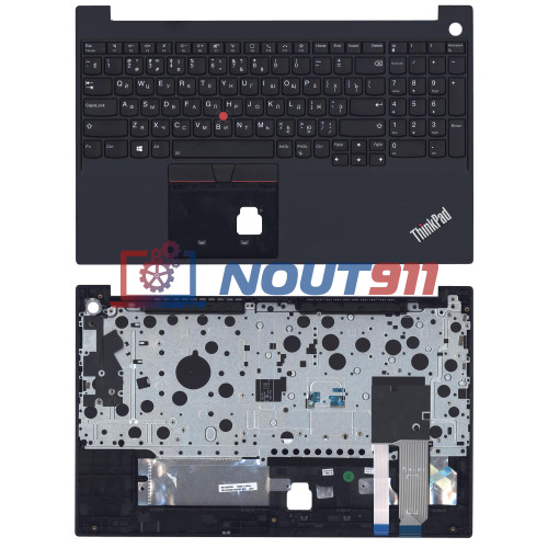 Клавиатура для ноутбука Lenovo ThinkPad E15 Gen 3/4 топкейс черный
