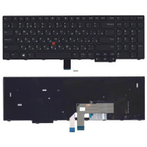 Клавиатура для ноутбука Lenovo ThinkPad E570 E575 черная