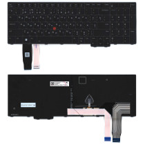 Клавиатура для ноутбука Lenovo Thinkpad P16s T16 gen1 черная