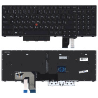 Клавиатура для ноутбука Lenovo Thinkpad P17 Gen 1 черная