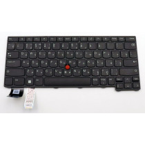 Клавиатура для ноутбука Lenovo ThinkPad X13 Gen 3 черная