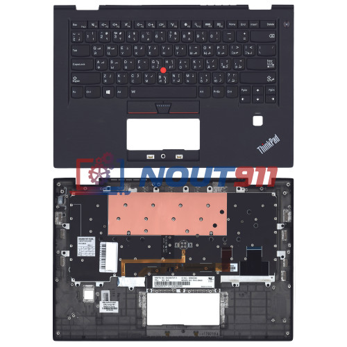 Клавиатура для ноутбука Lenovo ThinkPad X1 Carbon Gen 4 топкейс
