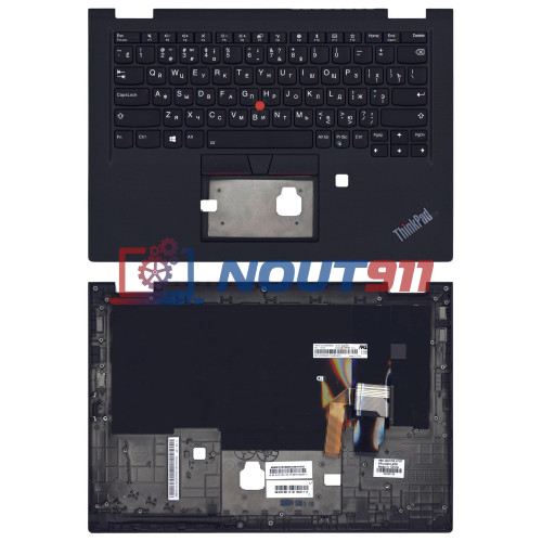 Клавиатура для ноутбука Lenovo ThinkPad X390 Yoga топкейс v.2