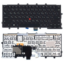 Клавиатура для ноутбука Lenovo X240i X250 X260 X270 черная без подсветки