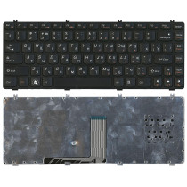 Клавиатура для ноутбука Lenovo IdeaPad Y470 черная рамка черная