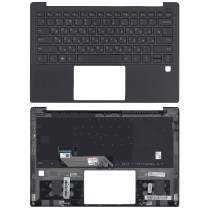Клавиатура для ноутбука Lenovo Yoga S730-13IWL черная топ-панель черная