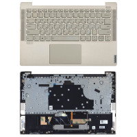 Клавиатура для ноутбука Lenovo Yoga S740-14IIL топкейс серебристый