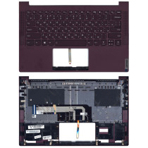 Клавиатура для ноутбука Lenovo Yoga Slim 7-14ARE05 топкейс фиолетовый