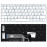 Клавиатура для ноутбука Lenovo Yoga Slim 7 Carbon 13ITL5 белая Клавиатура для ноутбука Lenovo Yoga Slim 7 Carbon 13ITL5 белая