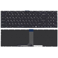 Клавиатура для ноутбука MSI GT72 GS60 GS70 GP62 GL72 GE72 черная с 7-цветной подсветкой