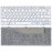 Клавиатура для ноутбука MSI U160 L1350 U135 белая рамка