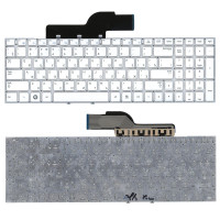 Клавиатура для ноутбука Samsung 300E5A 300V5A 305V5A 305E5 NV300V5A белая