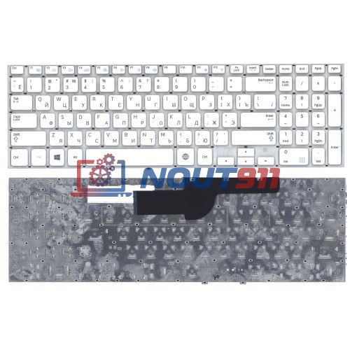 Клавиатура для ноутбука Samsung 355V5C 350V5C NP355V5C белая