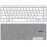 Клавиатура для ноутбука Samsung 470R4E BA59-03680A белая