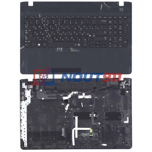 Клавиатура для ноутбука Samsung NP270B5E 270E5G 270E5U 270E5R топ-панель черная