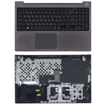 Клавиатура для ноутбука Samsung NP670Z5E-X01 топ-панель серая