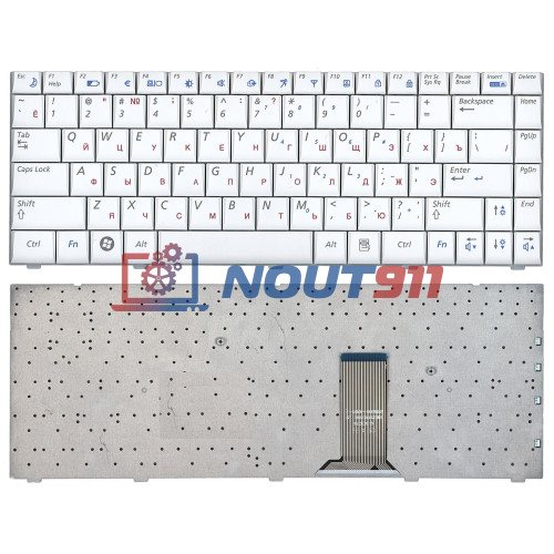 Клавиатура для ноутбука Samsung Q320 белая