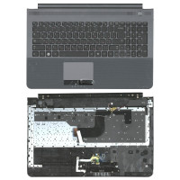 Клавиатура для ноутбука Samsung RC520 топ-панель серая