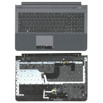 Клавиатура для ноутбука Samsung RC520 топ-панель серая