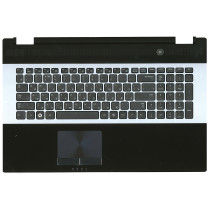 Клавиатура для ноутбука Samsung RC730 черная топ-кейс черный