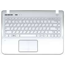 Клавиатура для ноутбука Samsung SF310 топ-панель белая