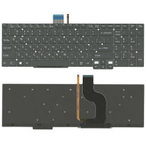 Клавиатура для ноутбука Sony Vaio SVT15 черная с подсветкой