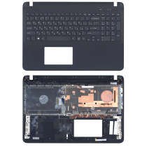 Клавиатура для ноутбука Sony FIT 15 SVF15 черная топ-панель
