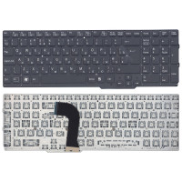Клавиатура для ноутбука Sony VAIO SVS15 черная с подсветкой вертикальный ENTER