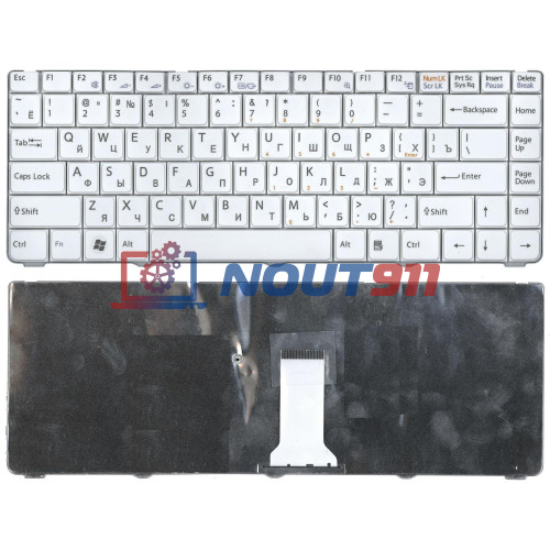 Клавиатура для ноутбука Sony Vaio VGN-NR VGN-NS белая