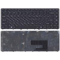 Клавиатура для ноутбука Sony Vaio VGN-NW черная с рамкой