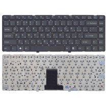 Клавиатура для ноутбука Sony Vaio VPC-EA черная без рамки