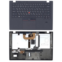 Клавиатура для ноутбука Lenovo ThinkPad X1 Carbon topcase черная