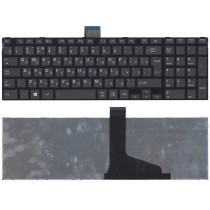 Клавиатура для ноутбука Toshiba Satellite C55 C55-A C55dt черная (с рамкой)
