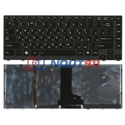 Клавиатура для ноутбука Toshiba Satellite M600 M640 M645 с подсветкой