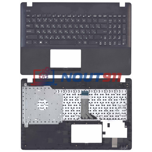 Клавиатура для ноутбука Asus X551 топ-панель черная