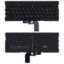 Клавиатура для ноутбука Xiaomi Mi Air 13.3 черная с подсветкой