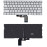 Клавиатура для ноутбука Xiaomi Mi Air 13.3 серебристая с подсветкой
